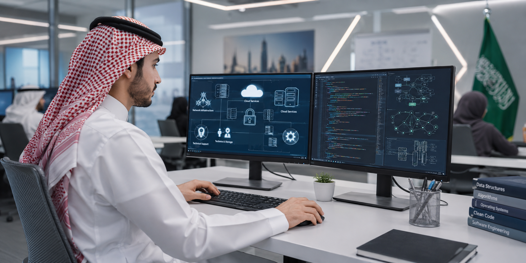 ما الفرق بين تقنية المعلومات وعلوم الحاسب